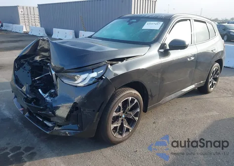 2025 BMW X3 30 xDrive из США, поврежденный, VIN 5UX53GP0XS9099693